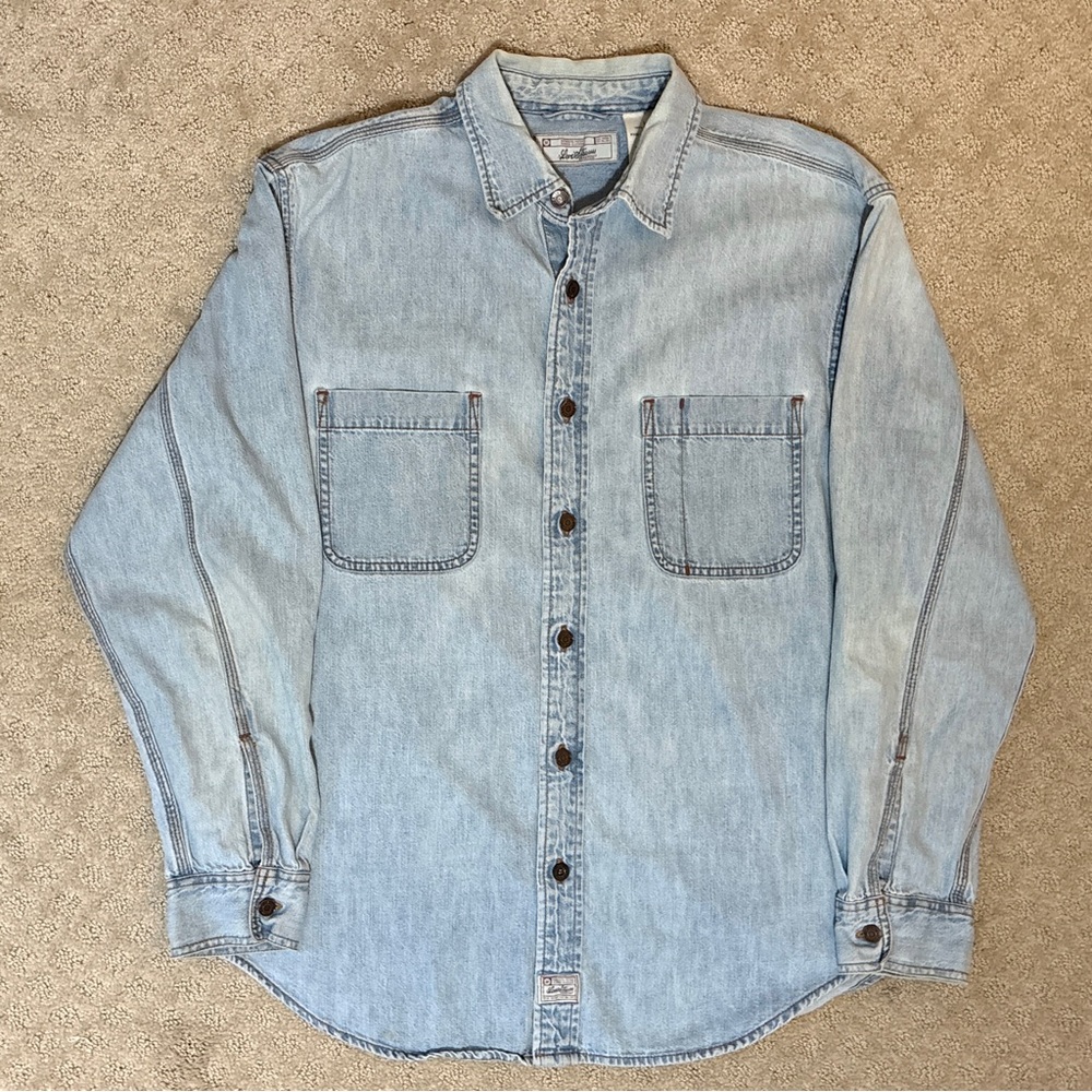 Levi’s Strauss Signature Denim Button-Up Longsleeve Shirt